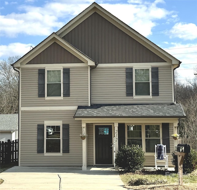 212 Old Centergrove Rd, Kannapolis, NC 28083 - view of front of home featuring covered porch