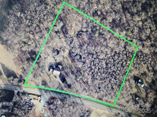 9225 Robinson Church Rd, Charlotte, NC 28215 - map / location featuring property boundaries highlighted