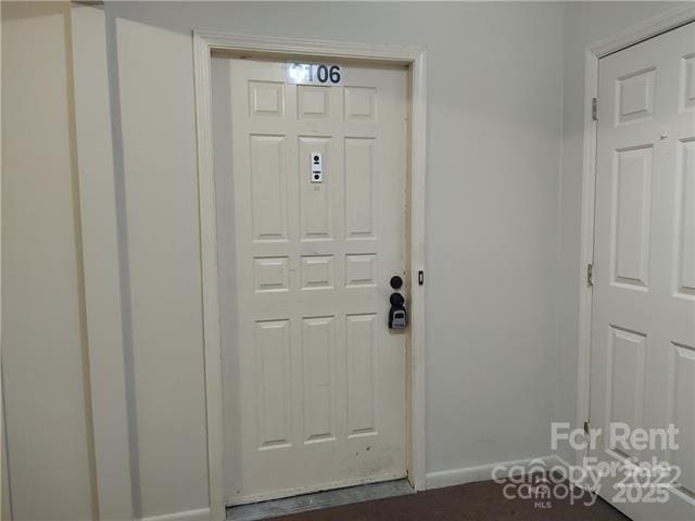 2106 S Main St, Kannapolis, NC 28081 - view of doorway to property