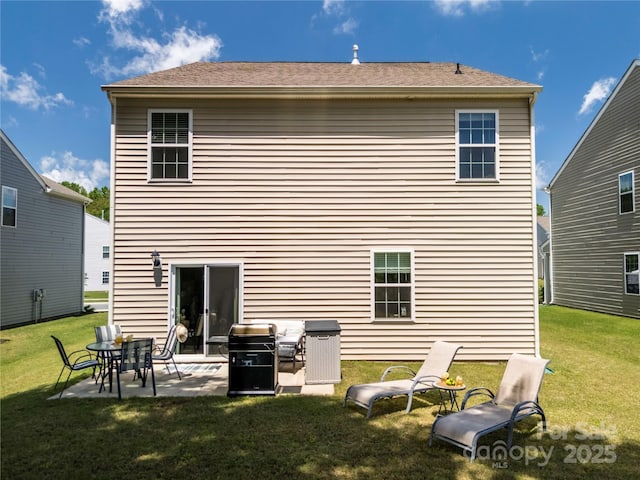 461 Misty Law Ln, Clover, SC 29710 - back of property featuring a yard and a patio