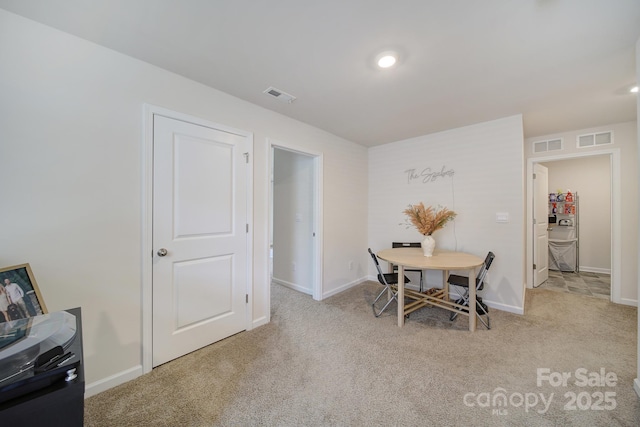 461 Misty Law Ln, Clover, SC 29710 - carpeted dining space featuring baseboards