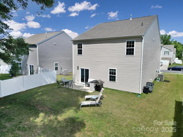 461 Misty Law Ln, Clover, SC 29710 - rear view of property featuring a patio and a shingled roof