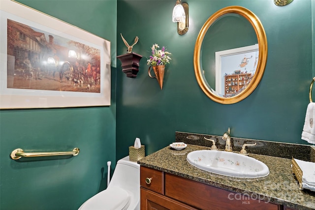 65 Timber Park Dr, Black Mountain, NC 28711 - half bath with vanity and toilet