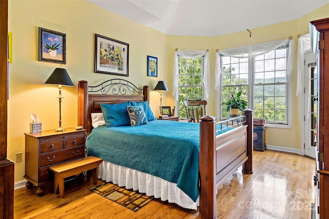 65 Timber Park Dr, Black Mountain, NC 28711 - bedroom with light wood-type flooring