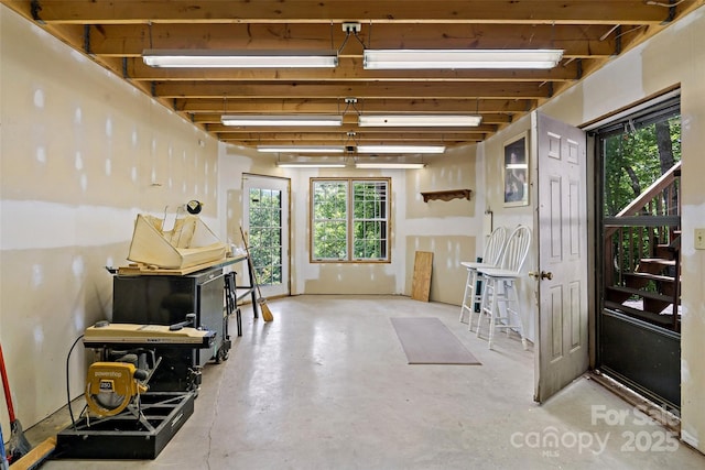 65 Timber Park Dr, Black Mountain, NC 28711 - miscellaneous room with concrete flooring