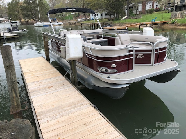 132 Marina Ln, Mooresville, NC 28117 - dock area featuring a water view