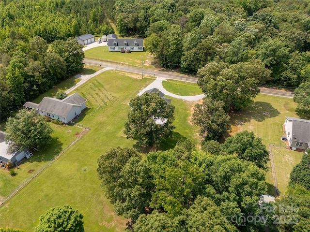 4285 Palmer Lloyd Rd, Lancaster, SC 29720 - drone / aerial view of a heavily wooded area