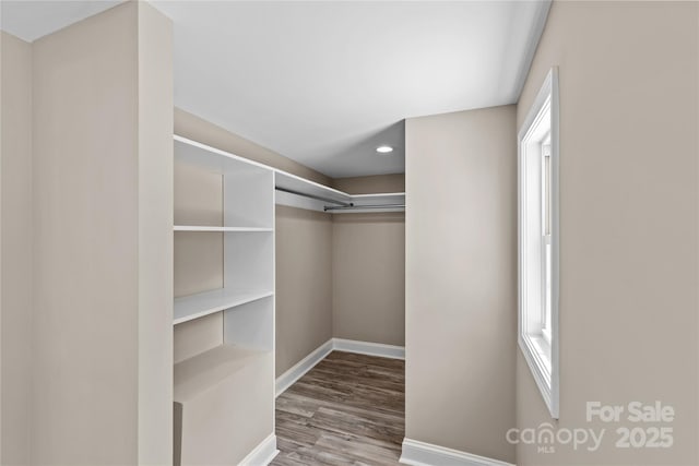 933 Old Charlotte Rd, Concord, NC 28027 - spacious closet with wood finished floors