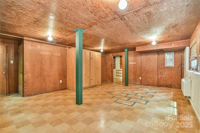 5 Old Cove Rd, Black Mountain, NC 28711 - below grade area with tile patterned floors and electric panel