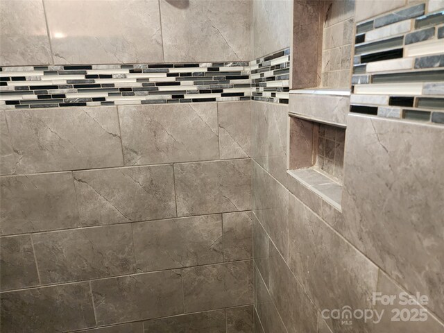 2904 E Brocktown Rd, Moravian Falls, NC 28654 - bathroom view of tiled shower