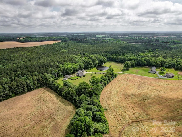 4115 Jenkins Rd, Marshville, NC 28103 - bird's eye view of a heavily wooded area