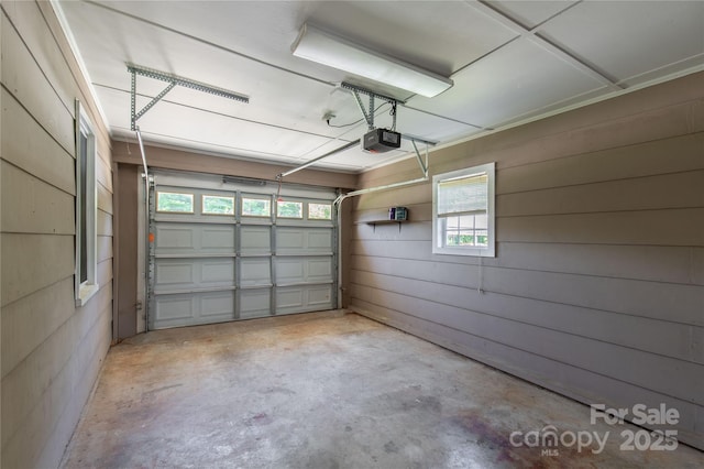 5323 Flat Creek Rd, Heath Springs, SC 29058 - garage with a garage door opener