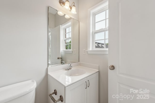1126 Dean Hall Ln, Matthews, NC 28105 - bathroom featuring toilet and vanity