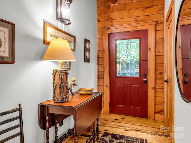 120 Rocky Mountain Dr, Lake Lure, NC 28746 - entrance foyer featuring hardwood / wood-style flooring