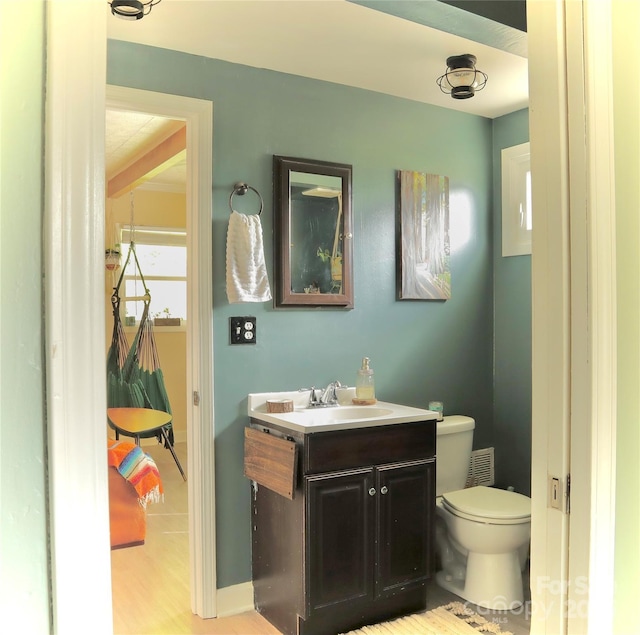 1 Fullam Dr, Arden, NC 28704 - half bath featuring vanity and toilet