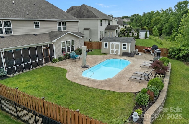 7339 Millstone Cir SW, Concord, NC 28025 - view of swimming pool with a patio