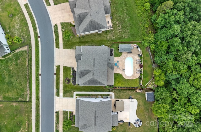 7339 Millstone Cir SW, Concord, NC 28025 - aerial view of a pool area