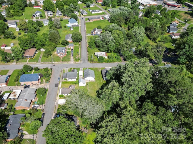 302 N St, Morganton, NC 28655 - aerial view of property's location with nearby suburban area
