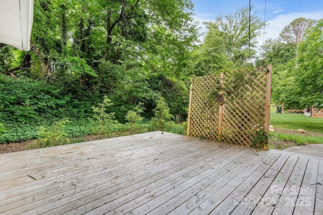 352 18th Ave NE, Hickory, NC 28601 - view of wooden terrace
