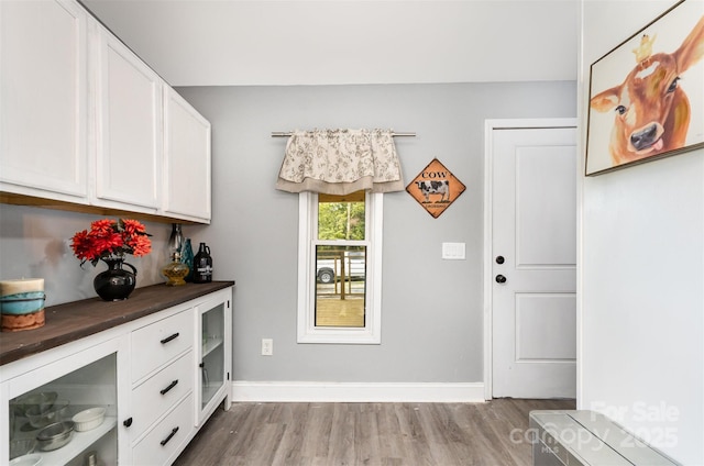12504 Culp Rd, Gold Hill, NC 28071 - interior space featuring wood finished floors