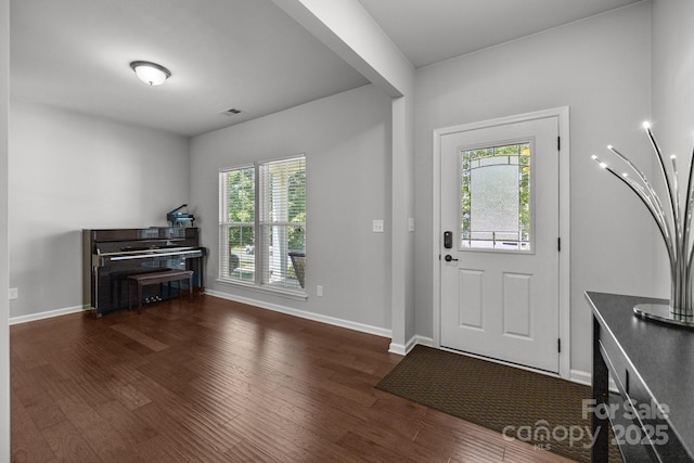 1300 Yellow Springs Dr, Indian Land, SC 29707 - foyer with wood finished floors and baseboards
