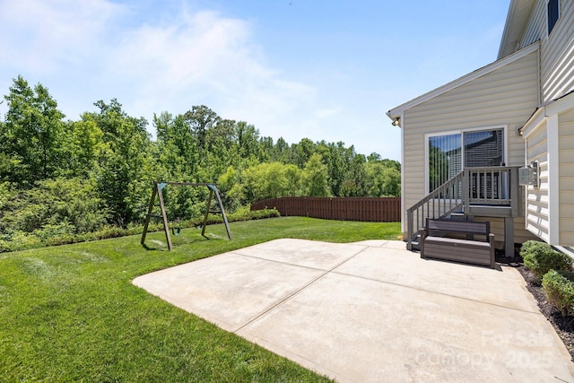 1300 Yellow Springs Dr, Indian Land, SC 29707 - view of patio with a playground
