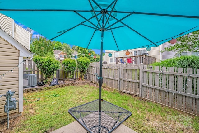 11714 Harsworth Ln, Charlotte, NC 28277 - view of yard featuring central air condition unit