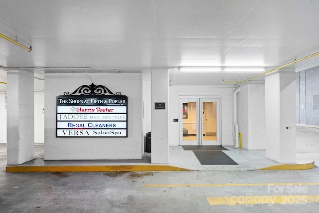 300 W Fifth St Unit 509, Charlotte, NC 28202 - parking garage with french doors