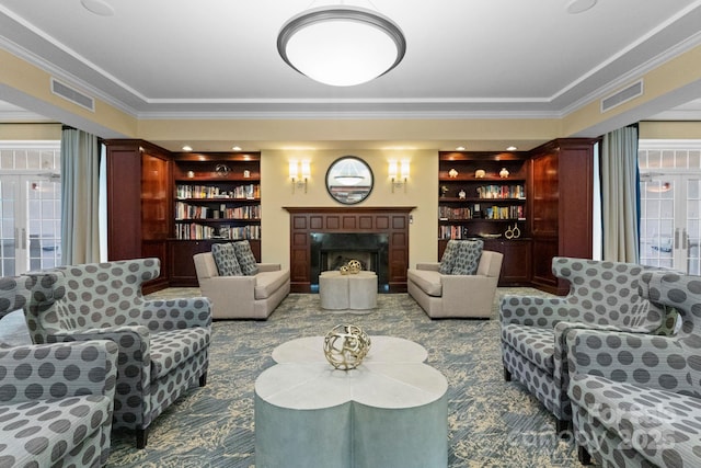 300 W Fifth St Unit 509, Charlotte, NC 28202 - community lobby featuring crown molding