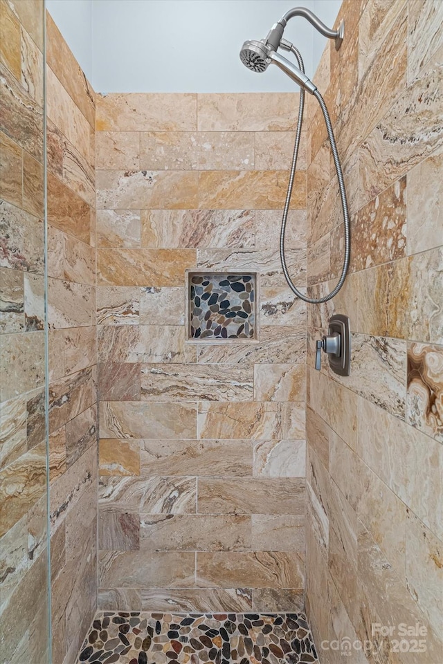 108 Planters Dr, Statesville, NC 28677 - bathroom with a tile shower
