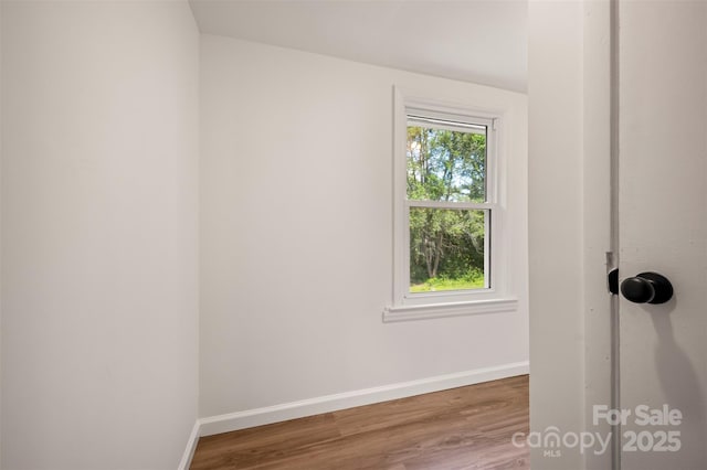 983 Stroud Rd, Ellenboro, NC 28040 - empty room with baseboards and wood finished floors