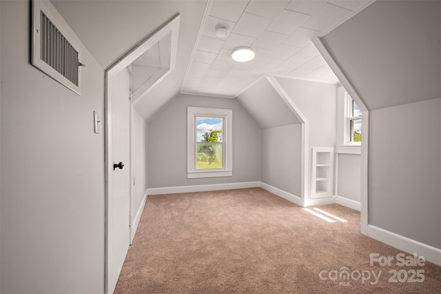 983 Stroud Rd, Ellenboro, NC 28040 - additional living space with carpet flooring, baseboards, and lofted ceiling