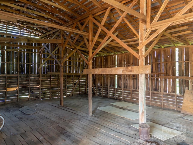 983 Stroud Rd, Ellenboro, NC 28040 - misc room with hardwood / wood-style flooring