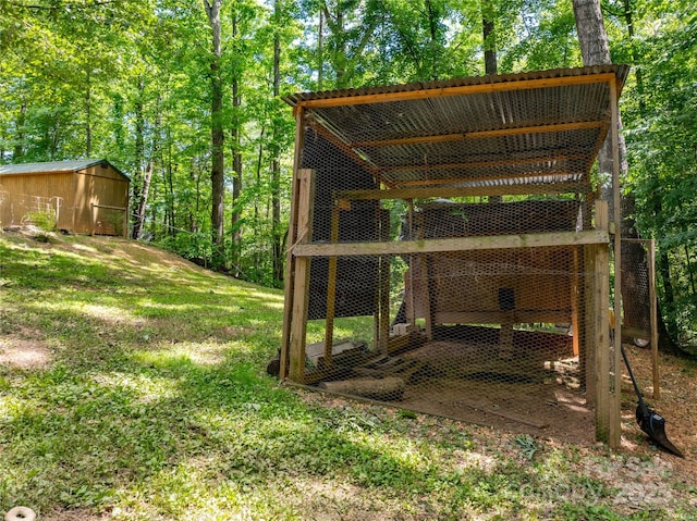 95 Idlewood Dr, Marion, NC 28752 - view of yard with an outdoor structure and exterior structure