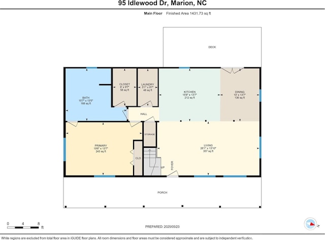 95 Idlewood Dr, Marion, NC 28752 - room layout
