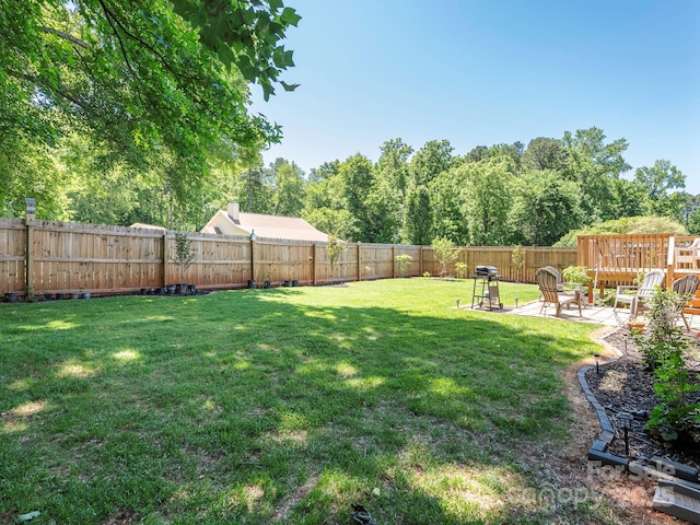 805 Brookmont Ave, Salisbury, NC 28146 - view of yard with a patio