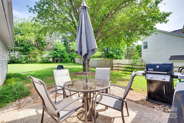 4712 Avalon Forest Ln, Charlotte, NC 28269 - view of patio / terrace with outdoor dining area
