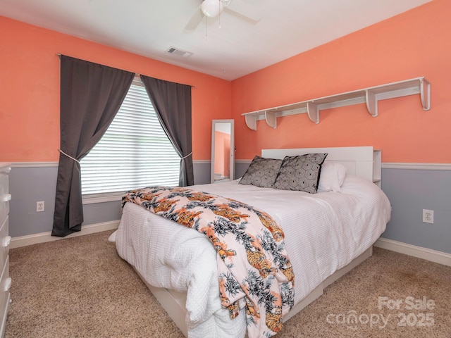 725 Old State St SW, Concord, NC 28027 - carpeted bedroom with ceiling fan and baseboards