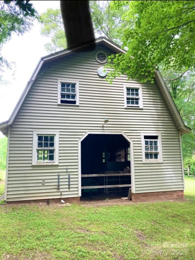 1614 Statesville Blvd, Salisbury, NC 28144 - view of side of property featuring a lawn and a chimney