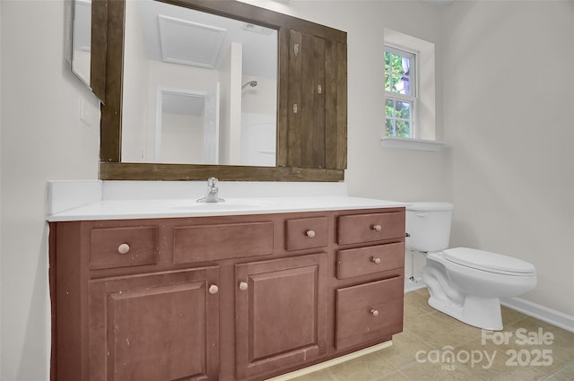 5237 Ficus Tree Ln, Charlotte, NC 28215 - bathroom with vanity and tile patterned floors