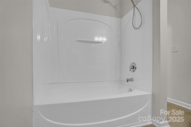 5237 Ficus Tree Ln, Charlotte, NC 28215 - full bath featuring shower / tub combination and baseboards