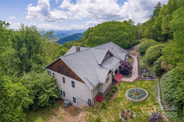 1706 Rock House Cove Rd, Clyde, NC 28721 - view of subject property with a forest