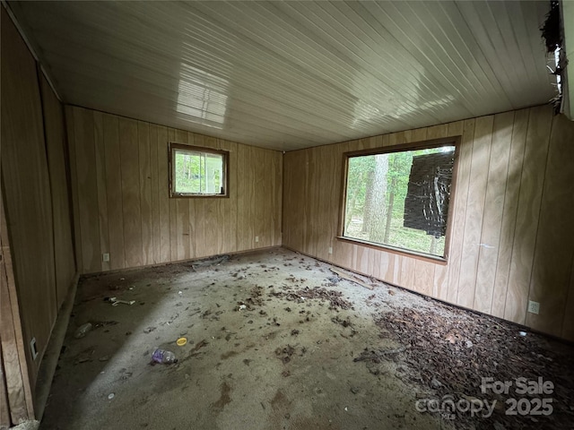 509 Waring Ct Lot 4, Fort Mill, SC 29707 - empty room featuring wooden walls
