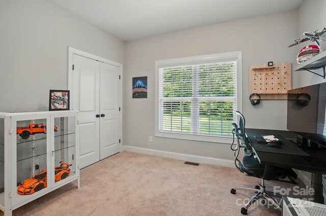 7006 Nesbit Rd, Waxhaw, NC 28173 - office with carpet floors and baseboards