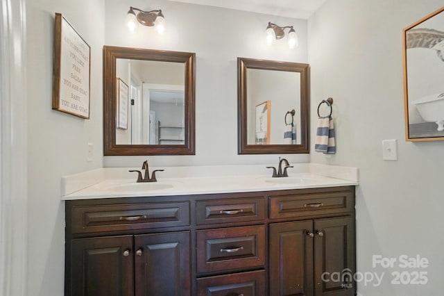 7006 Nesbit Rd, Waxhaw, NC 28173 - bathroom with double vanity