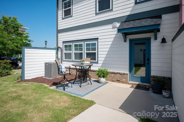 1036 Riverwalk Pkwy, Rock Hill, SC 29730 - view of patio with central AC unit