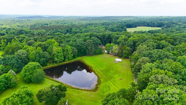 6350 Mount Pleasant Rd S, Concord, NC 28025 - aerial view of a nearby body of water and a forest