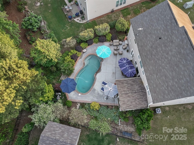 4500 Carrington Dr, Lancaster, SC 29720 - drone / aerial view of a pool