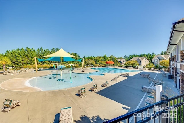 4500 Carrington Dr, Lancaster, SC 29720 - community pool featuring a patio