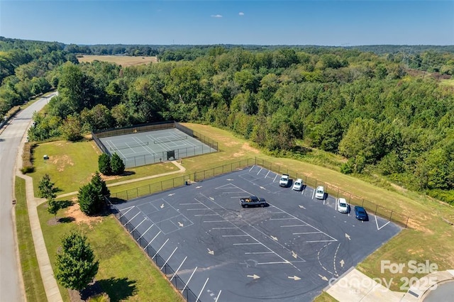 4500 Carrington Dr, Lancaster, SC 29720 - drone / aerial view of a heavily wooded area